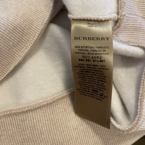 Burberry V-Neck/Off Shoulder Sweater - Picture 4 of 10